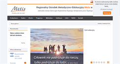 Desktop Screenshot of metis.pl